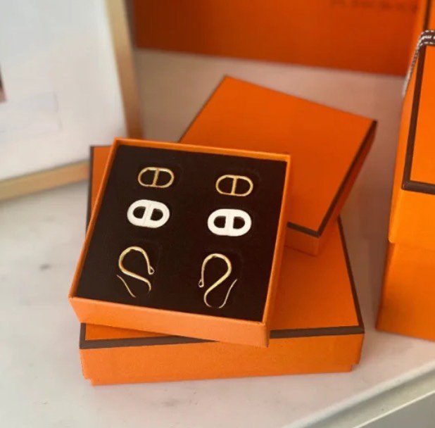 ¡®Loco¡¯HM O'MAILLON GOLD EARRINGS