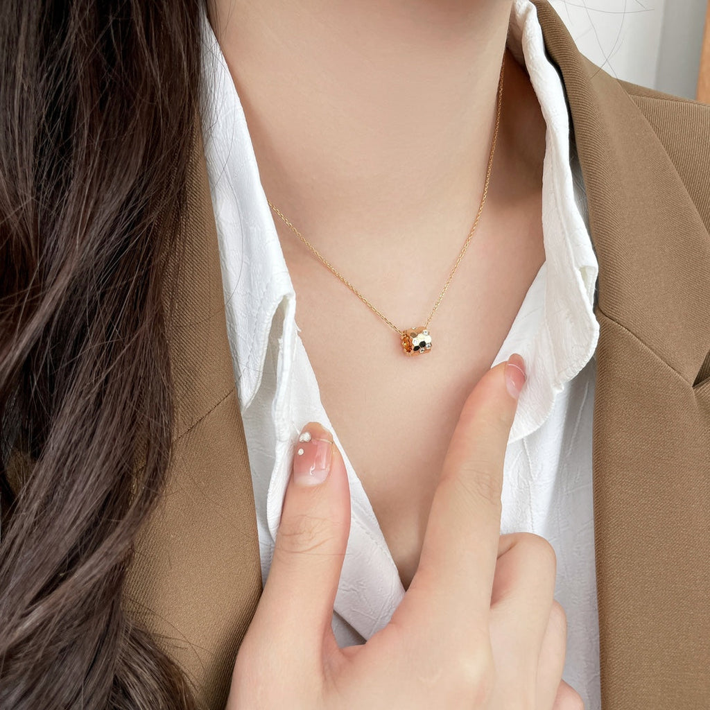¡®Loco¡¯BEE MINI PEDANT DIAMOND NECKLACE