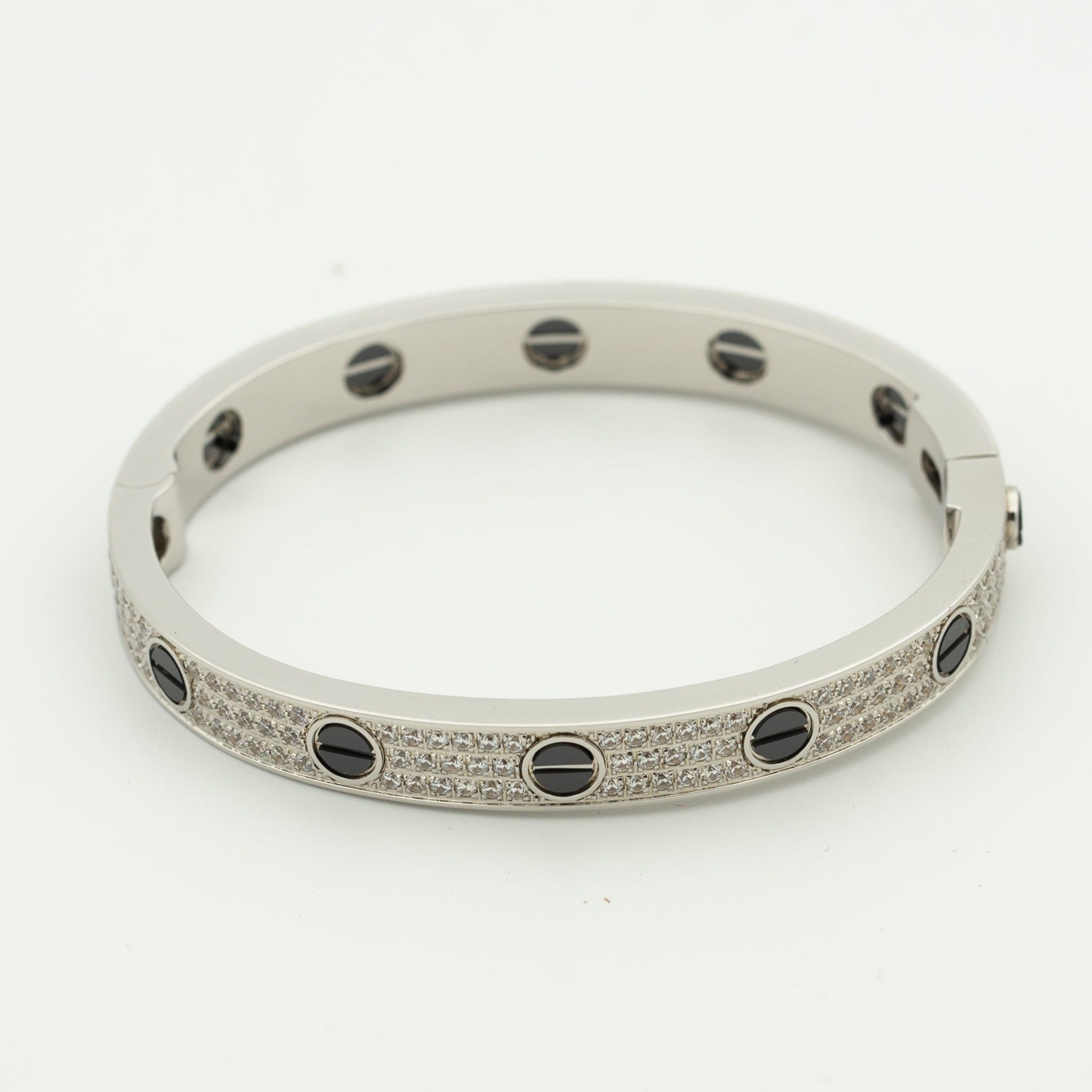 ¡®Loco¡¯LOVE BRACELET 6.1MM DIAMOND-PAVED CERAMIC