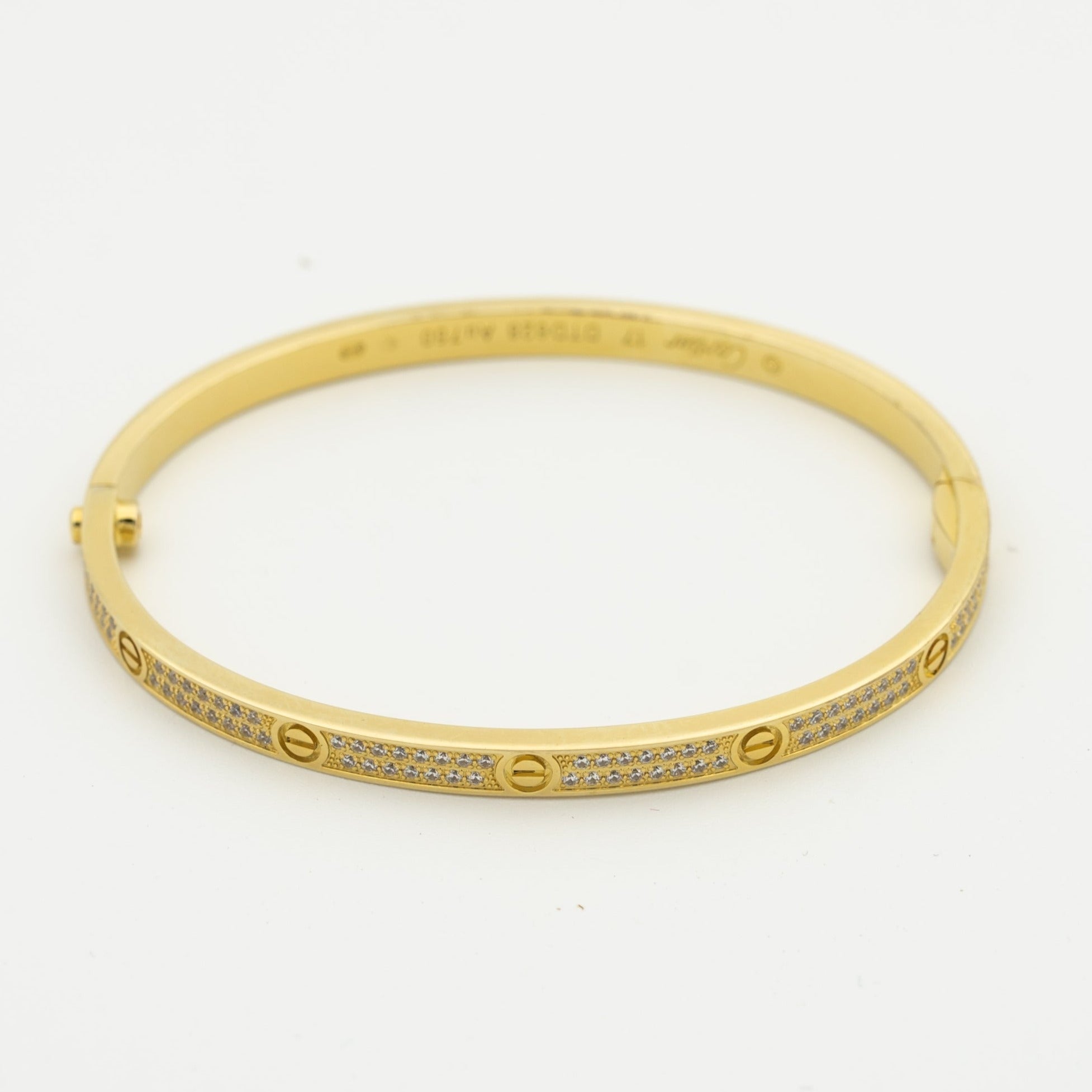 ¡®Loco¡¯LOVE BRACELET 3.65MM DIAMOND-PAVED