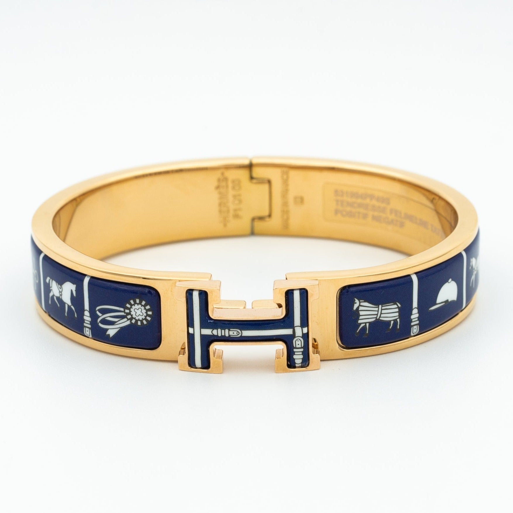 ¡®Loco¡¯H BRACELET BLUE CERAMIC