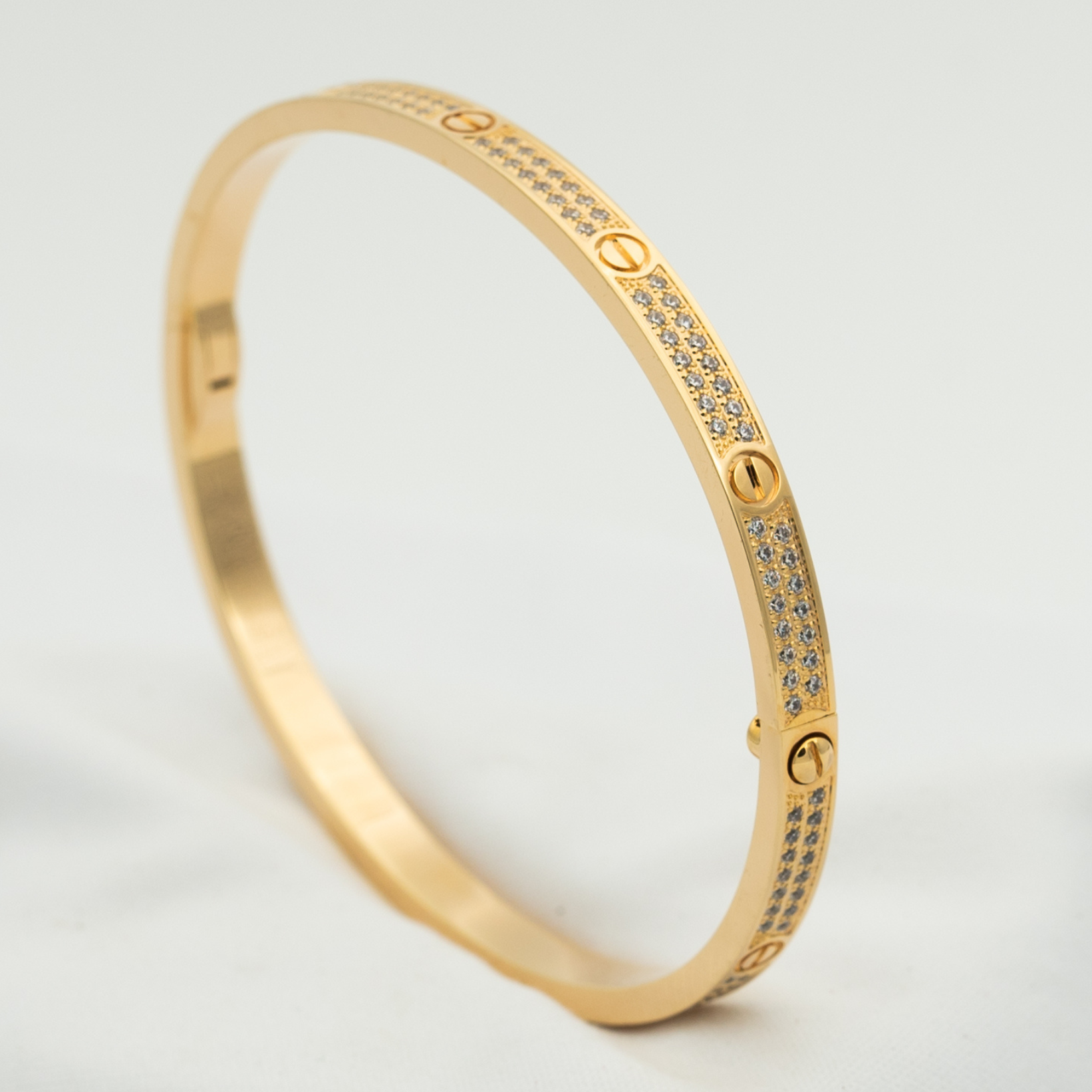 ¡®Loco¡¯LOVE BRACELET 3.65MM DIAMOND-PAVED