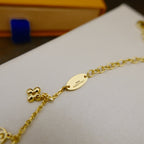 ¡®Loco¡¯BLOOMING SUPPLE NECKLACE BRASS
