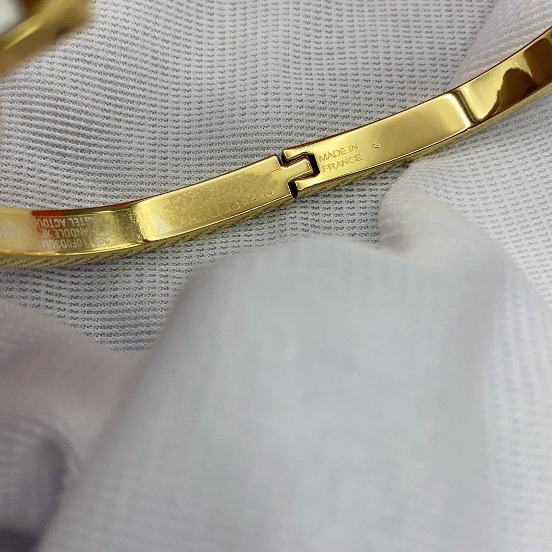 ¡®Loco¡¯CLASSIC HM CLIC WHITE 8MM ENAMEL BRACELET