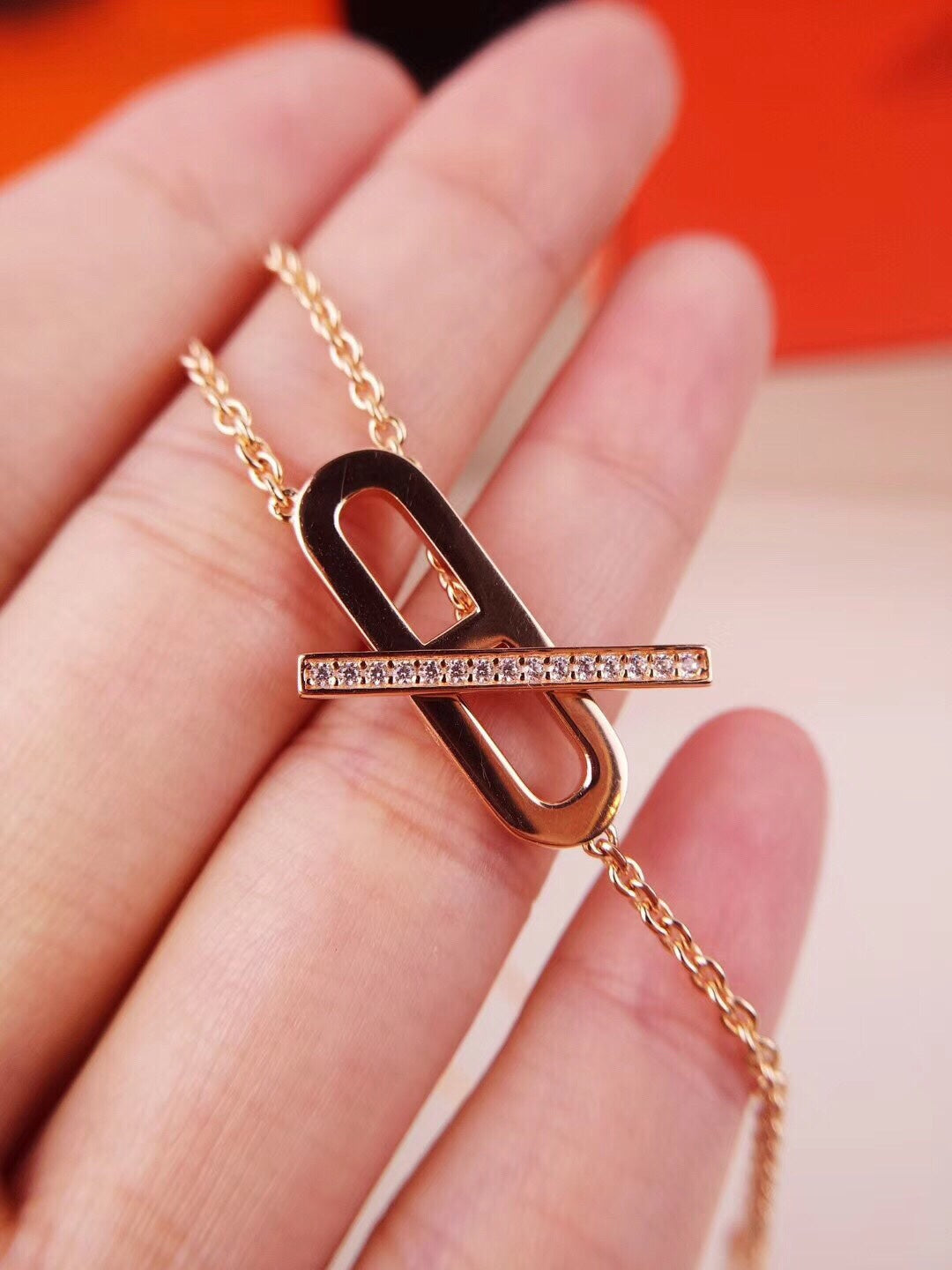 ¡®Loco¡¯HM FIRE PIG NOSE NECKLACE TRENDY STREET