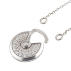 ¡®Loco¡¯AMULETTE SILVER FULL DIAMOND NECKLACE