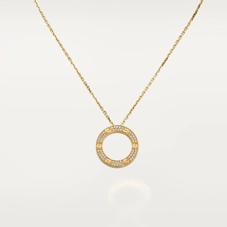 ¡®Loco¡¯LOVE NECKLACE ADJUSTABLE ROSE GOLD