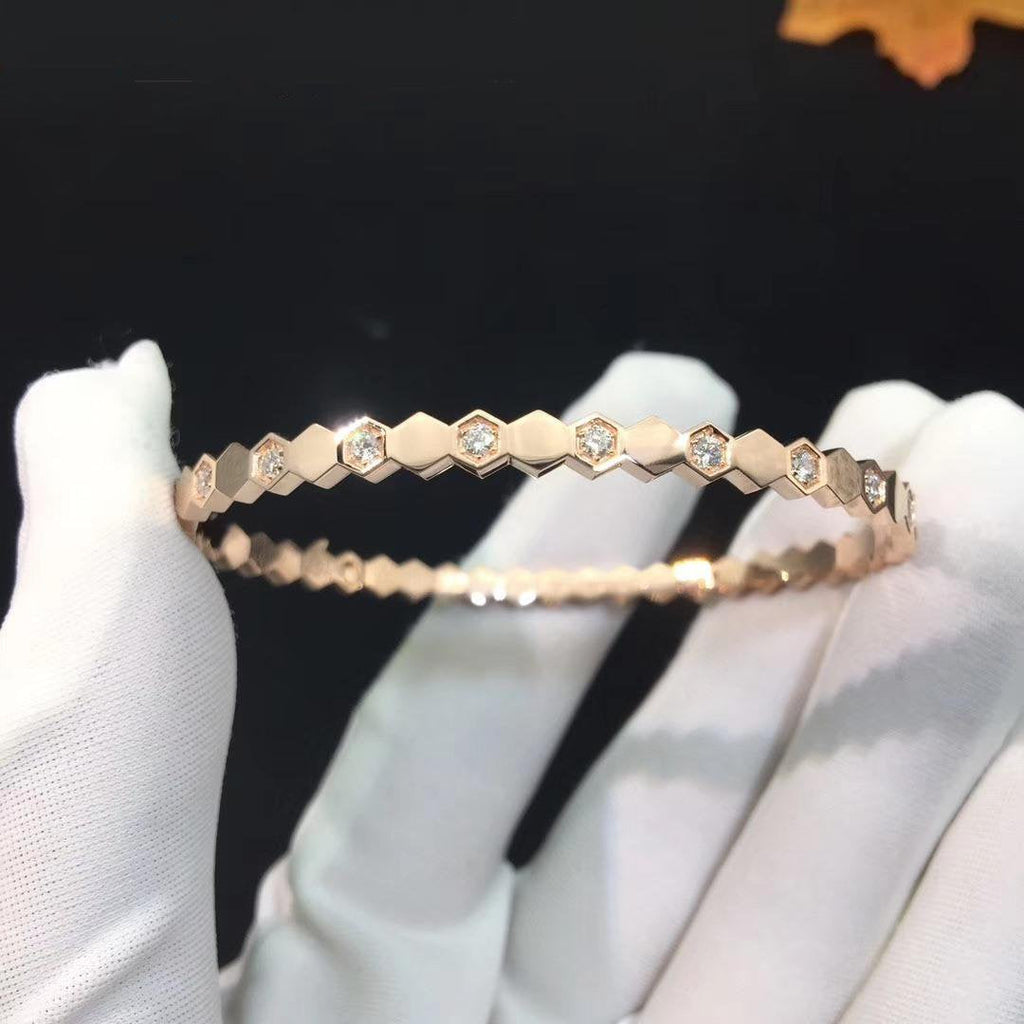 ¡®Loco¡¯BEE LOVE SILVER DIAMOND BRACELET