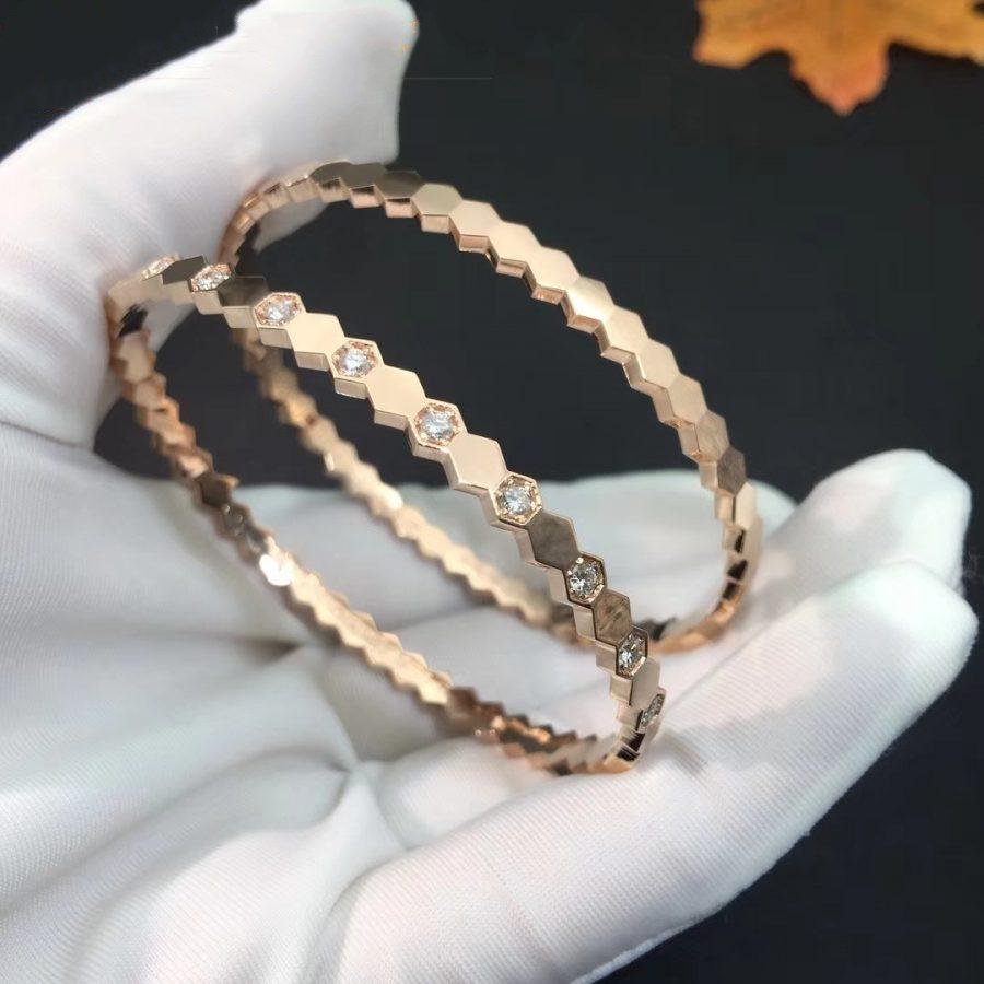 ¡®Loco¡¯BEE LOVE SILVER DIAMOND BRACELET