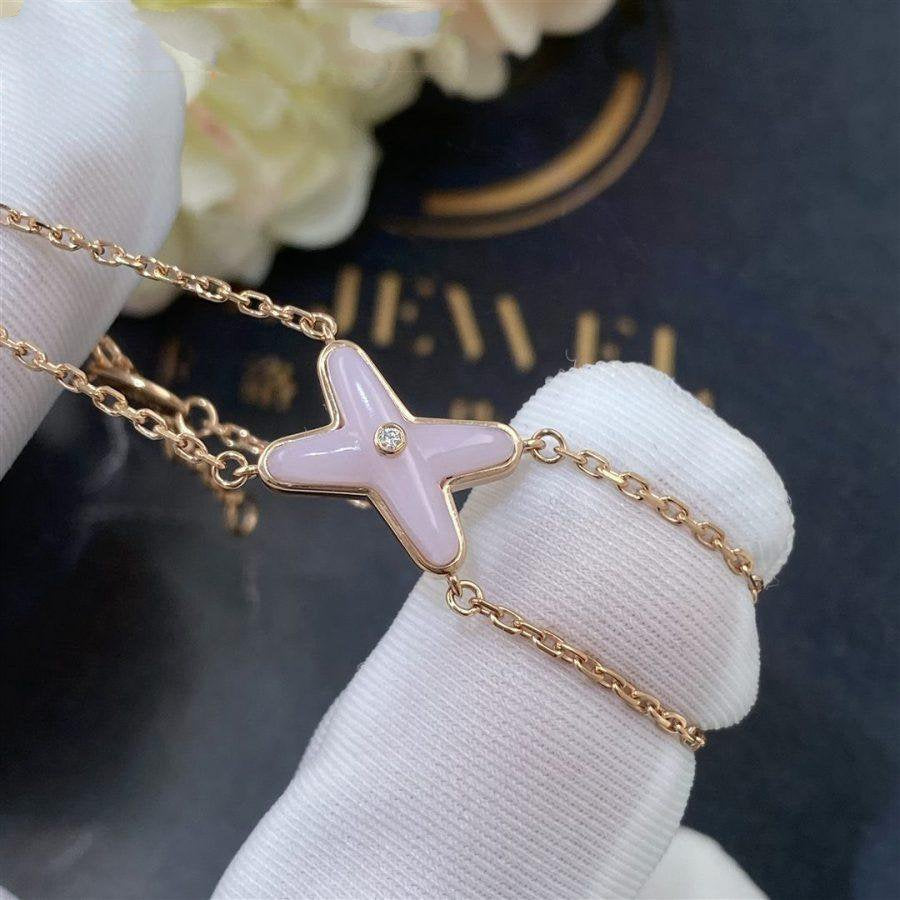 ¡®Loco¡¯JEUX BRACELET PINK MOP PINK GOLD 1 DIAMOND