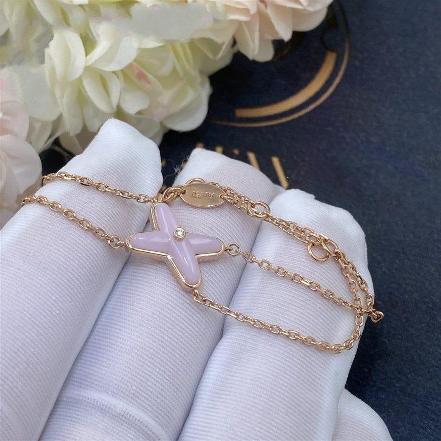 ¡®Loco¡¯JEUX BRACELET PINK MOP PINK GOLD 1 DIAMOND