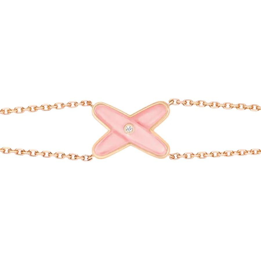 ¡®Loco¡¯JEUX BRACELET PINK MOP PINK GOLD 1 DIAMOND