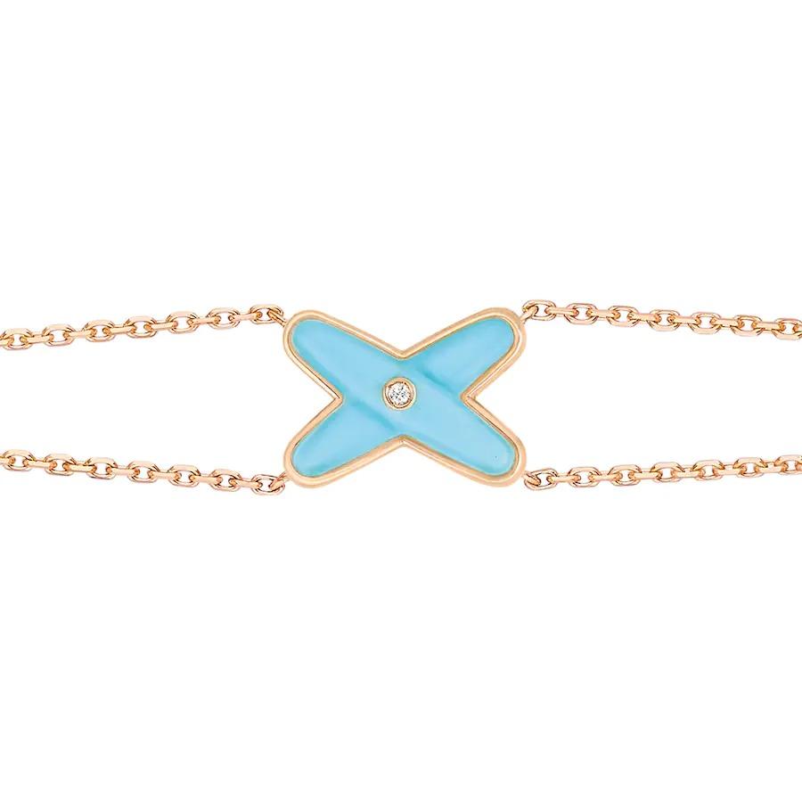 ¡®Loco¡¯JEUX BRACELET TURQUOISE PINK GOLD 1 DIAMOND