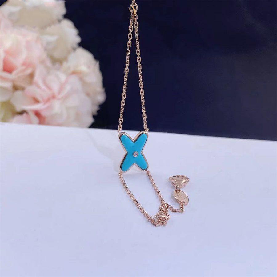 ¡®Loco¡¯JEUX BRACELET TURQUOISE PINK GOLD 1 DIAMOND