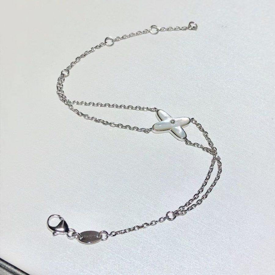 ¡®Loco¡¯JEUX BRACELET WHITE MOP SILVER 1 DIAMOND
