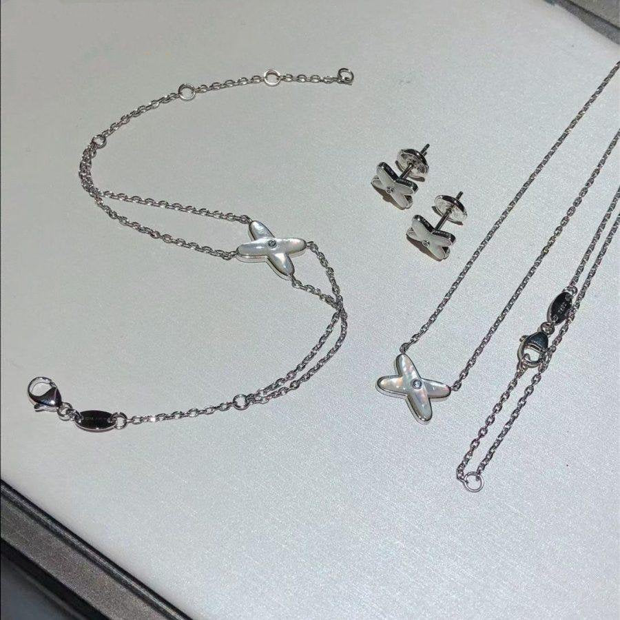 ¡®Loco¡¯JEUX BRACELET WHITE MOP SILVER 1 DIAMOND