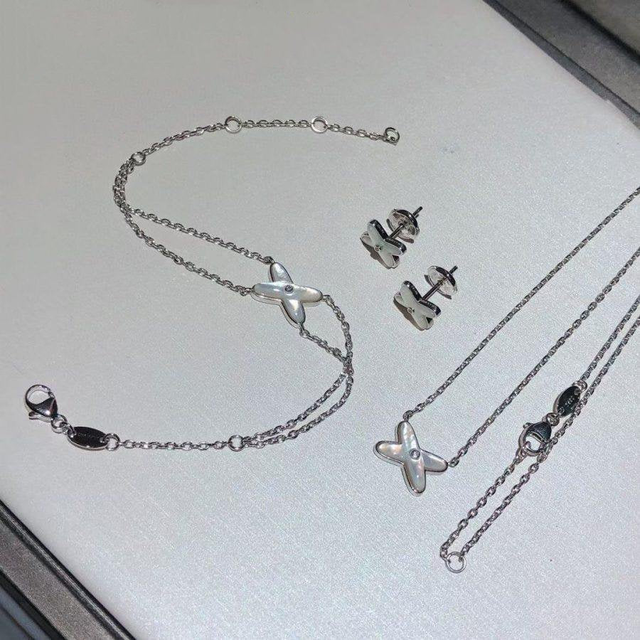 ¡®Loco¡¯JEUX BRACELET WHITE MOP SILVER 1 DIAMOND