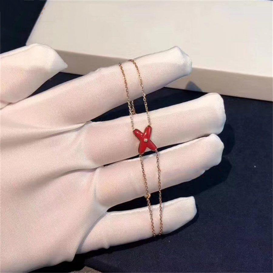 ¡®Loco¡¯JEUX BRACELET CARNELIAN PINK GOLD 1 DIAMOND