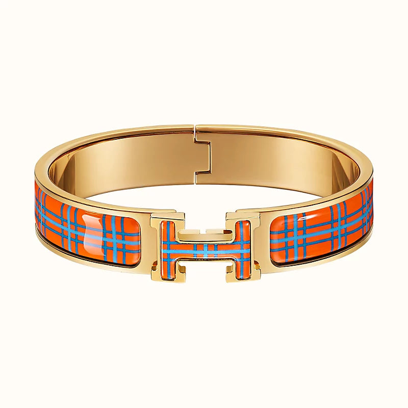 ¡®Loco¡¯H TARTAN BRACELET 12MM