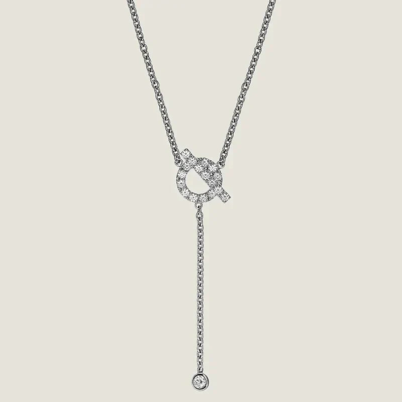 ¡®Loco¡¯FINESSE SILVER DIAMOND NECKLACE