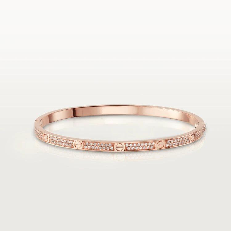 ¡®Loco¡¯LOVE BRACELET 3.65MM DIAMOND-PAVED