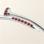 [Loco] JUSTE BRACELET 2.5MM DIAMONDS NEW