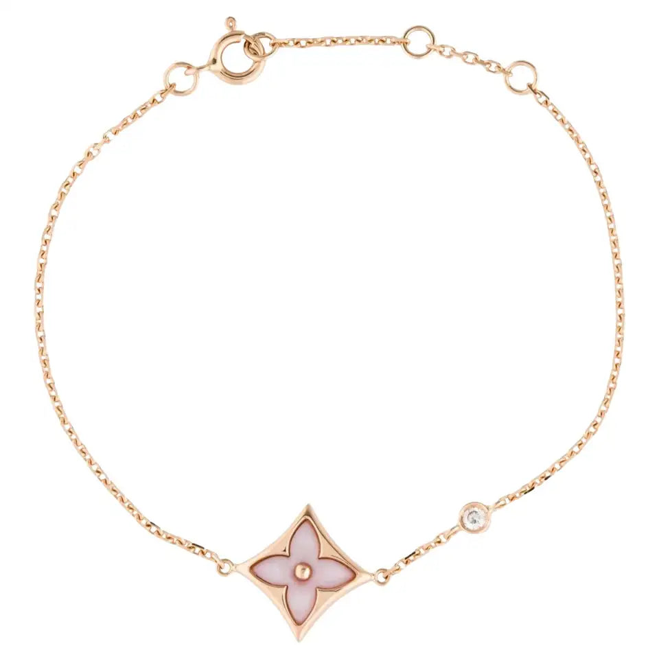 ¡®Loco¡¯STAR 1 DIAMOND PINK GOLD BRACELET