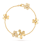¡®Loco¡¯FRIVOLE GOLD 5 FLOWERS BRACELET