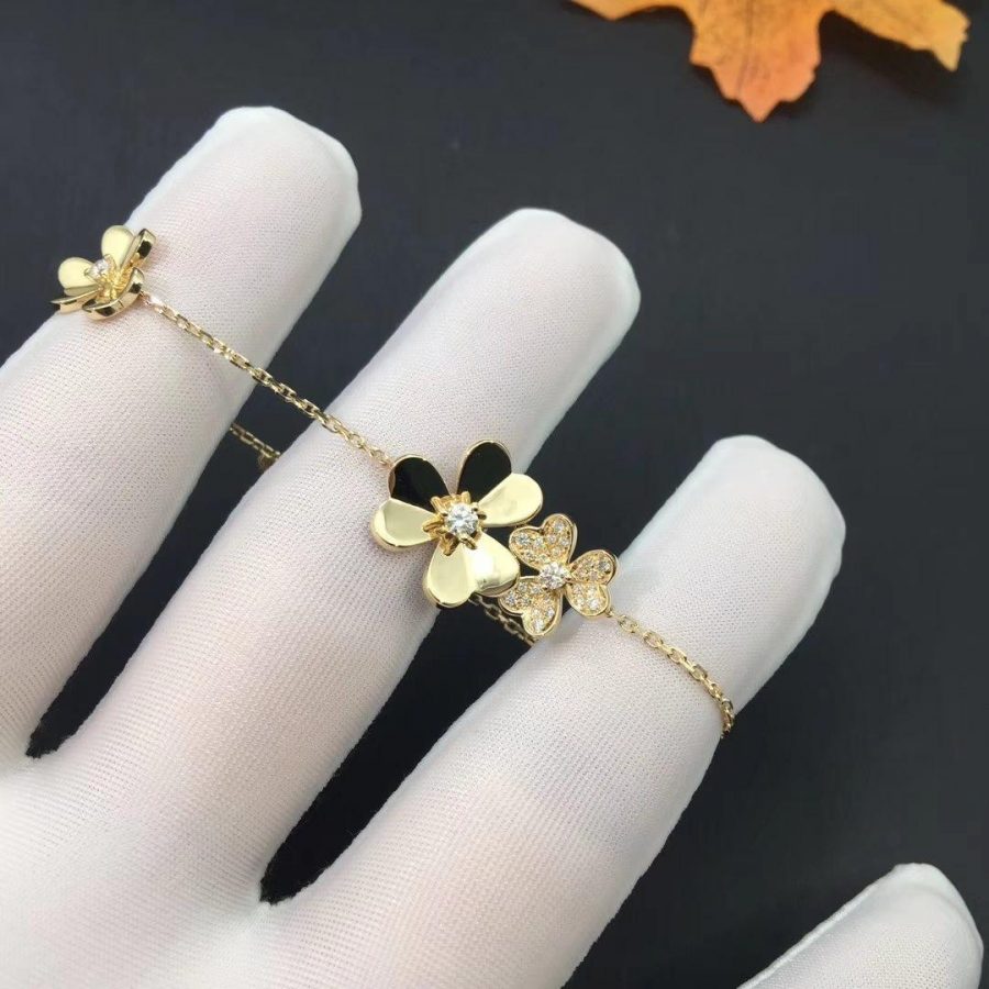 ¡®Loco¡¯FRIVOLE GOLD 5 FLOWERS BRACELET