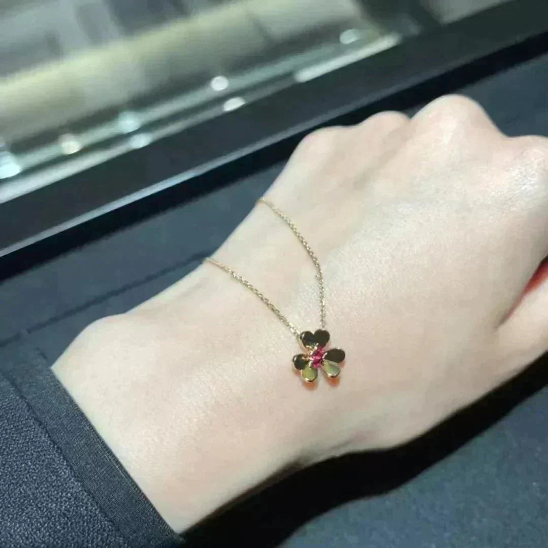 ¡®Loco¡¯FRIVOLE GOLD FLOWER NECKLACE