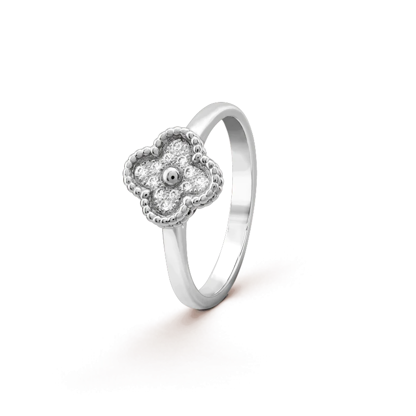 ¡®Loco¡¯CLOVER DIAMOND RING