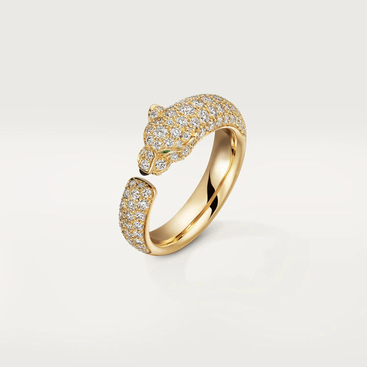 ¡®Loco¡¯PANTHERE PINK GOLD DIAMOND RING